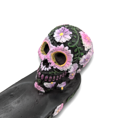 Sugar Skull Incense Stick Burner