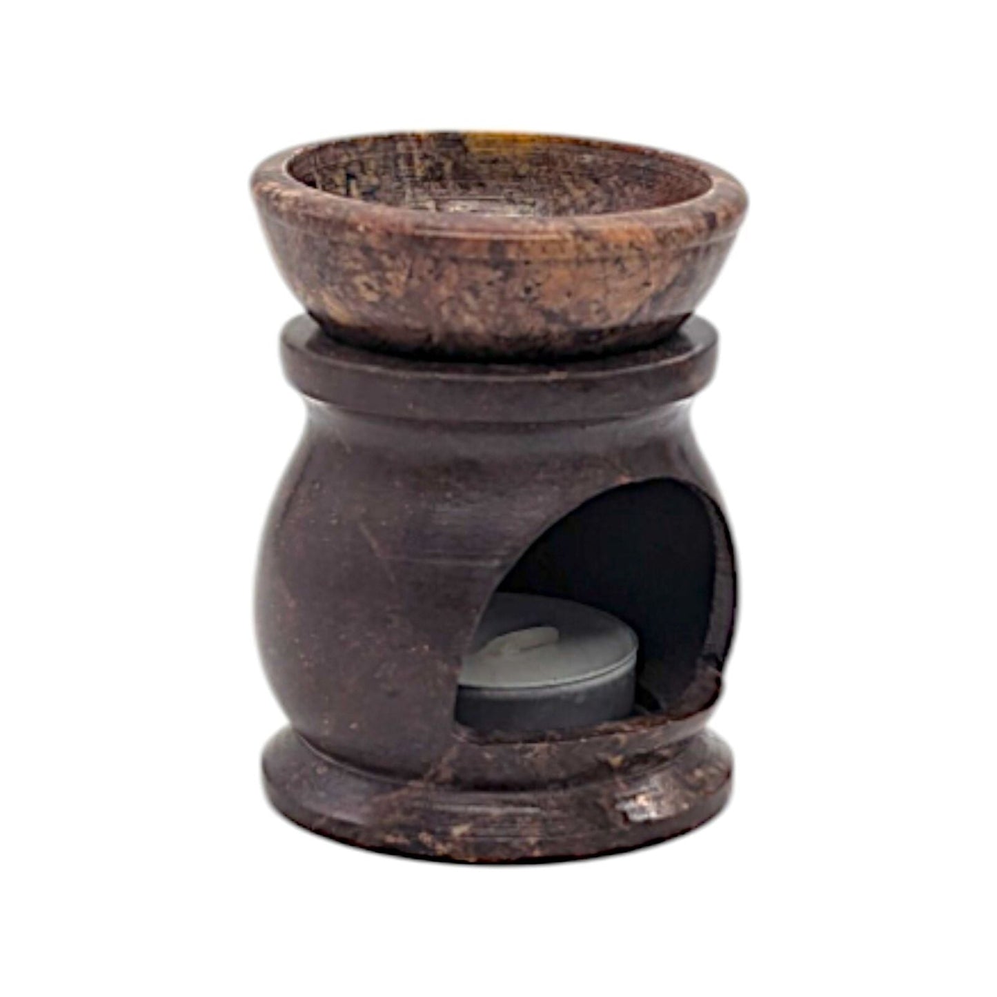 Aroma Lamp Spiral Soapstone