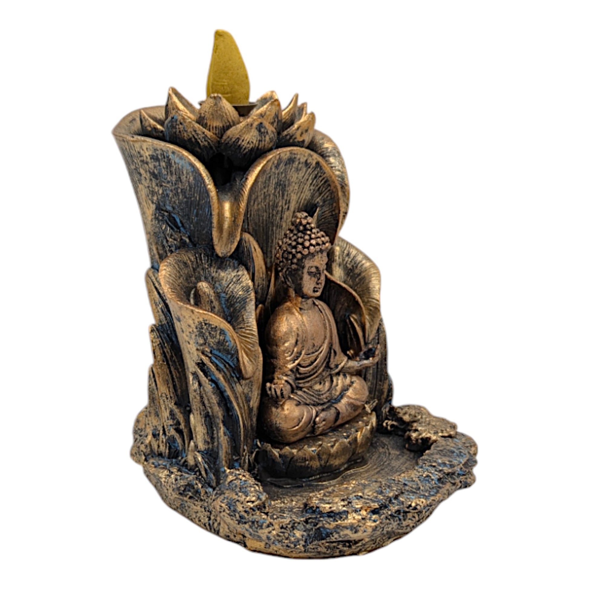 Backflow Incense Burner Thai Buddha