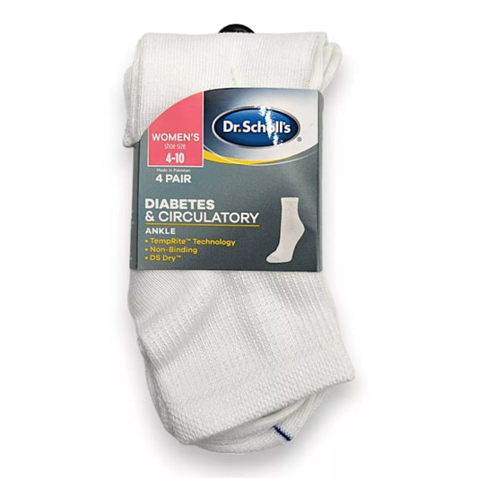 Dr Scholls Womens Diabetic Ankle Socks 