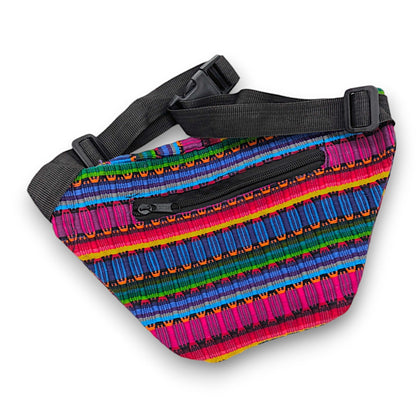 vibrant multicolor medium fanny pack