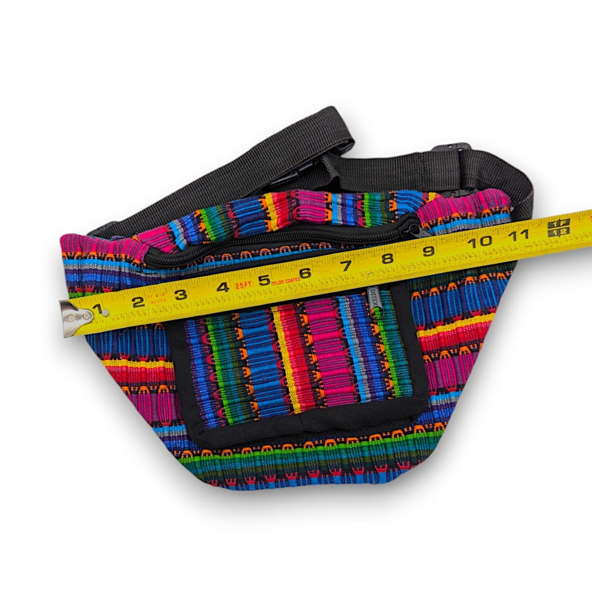 vibrant multicolor medium fanny pack