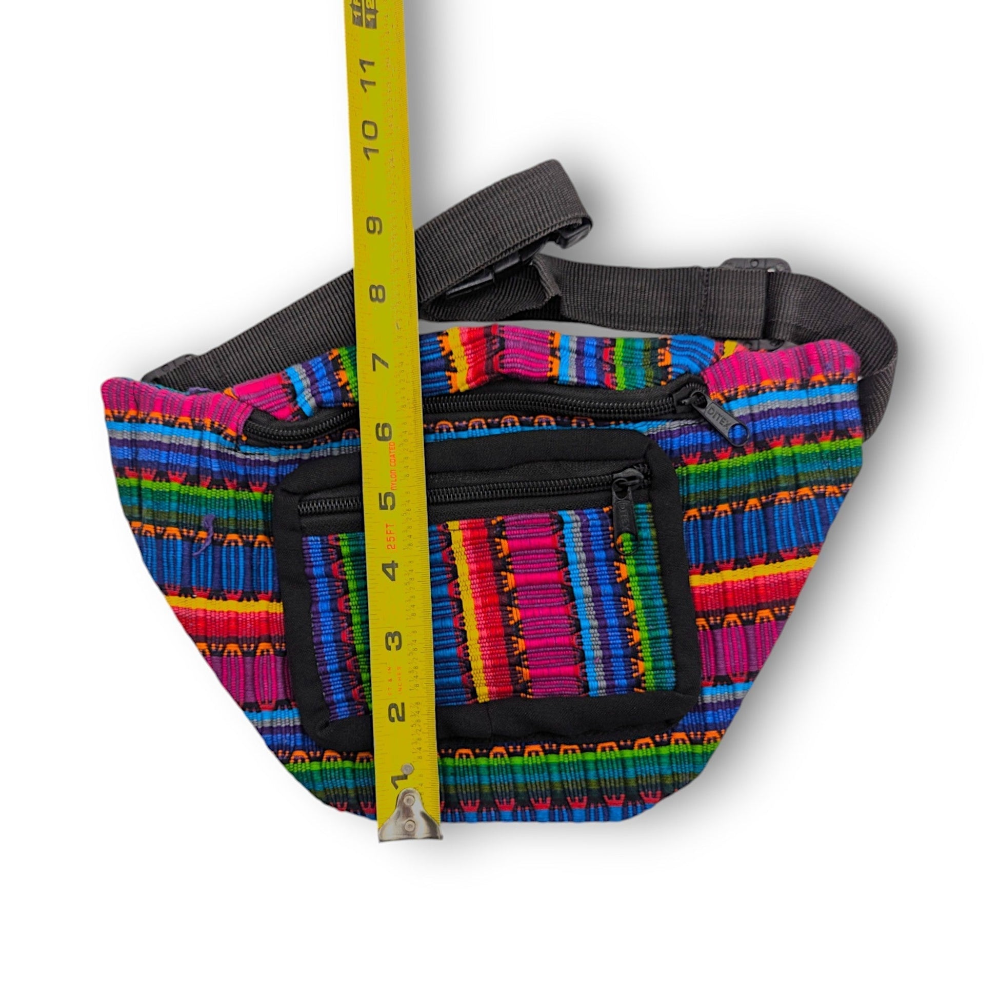 vibrant multicolor medium fanny pack