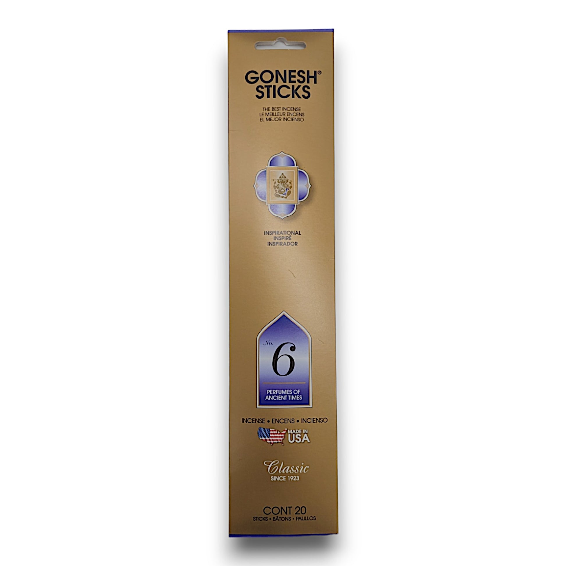 GONESH Incense Sticks #6