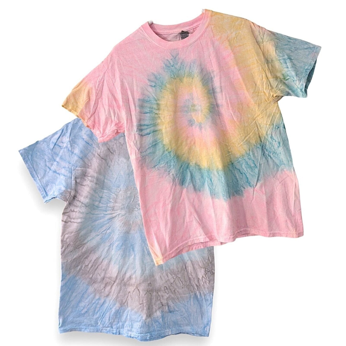 Gildan Mens Cotton Tie-Dye 