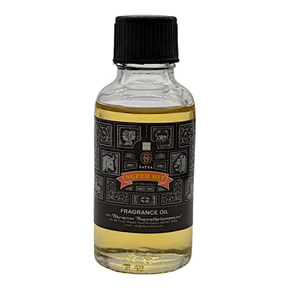 Satya Super Hit Essential Oil 30ml bottle with fragrance label.