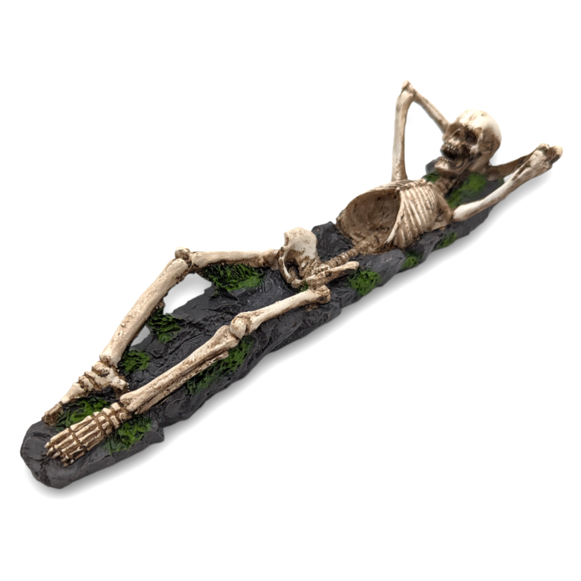 Skeleton Boat Incense Holder and Burner