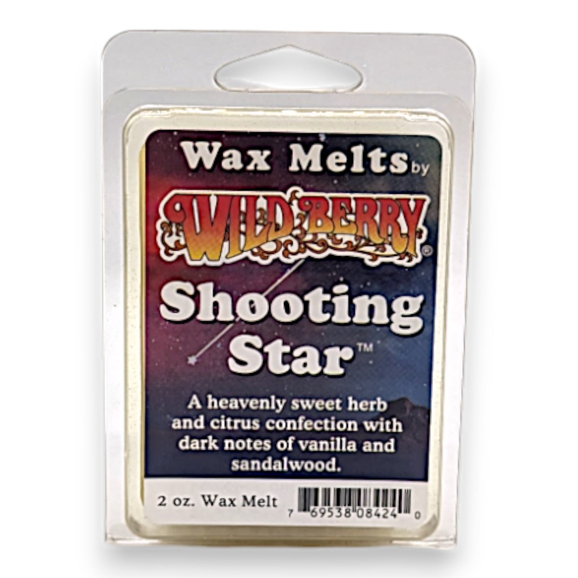 Shooting Star wild berry premium wax melts