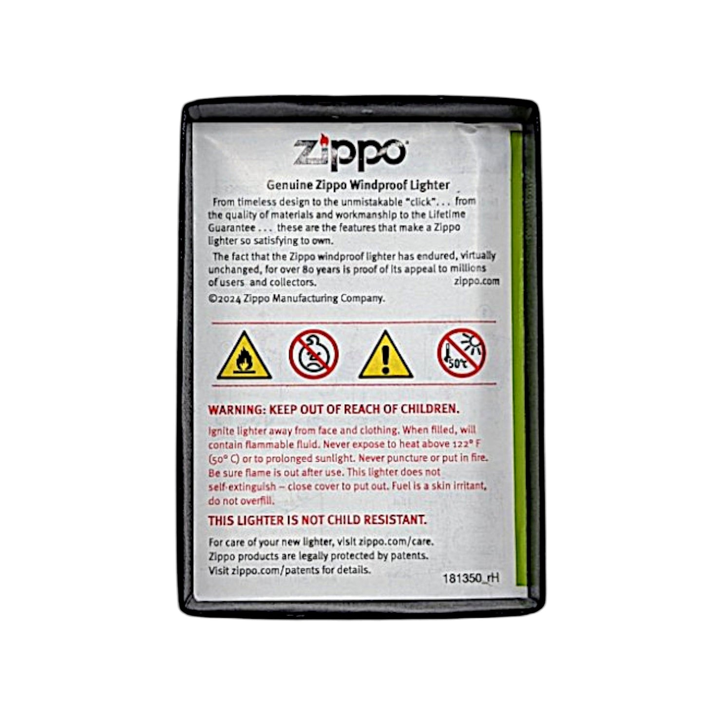 genuine zippo lighter 